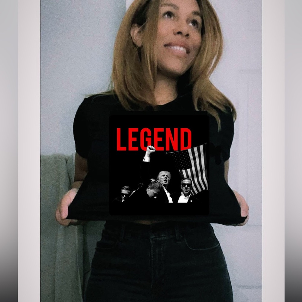 Trump ladies crop Top